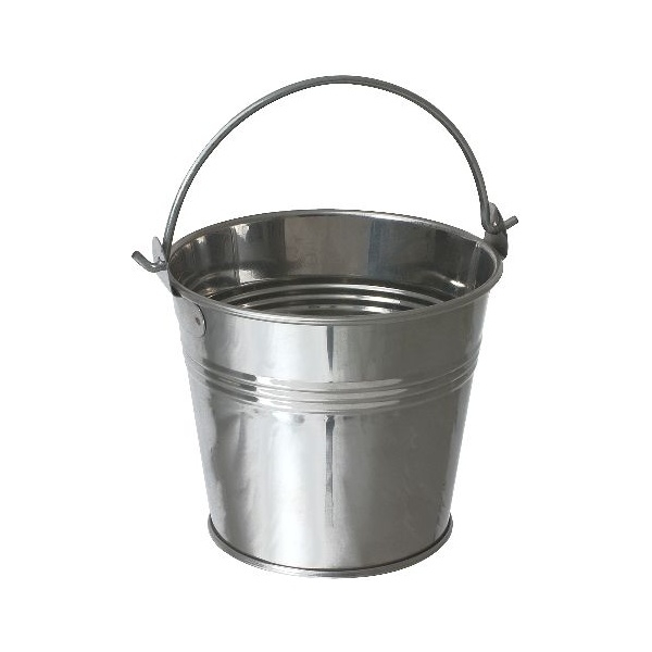 Stainless Steel Serving Bucket 10cm Dia - SKU: SSB10