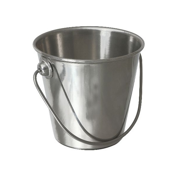 Stainless Steel Premium Serving Bucket 9cm Dia - SKU: SSB9