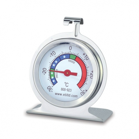 stainless steel fridge/freezer thermometer with Ø50 mm dial - SKU: 800-923