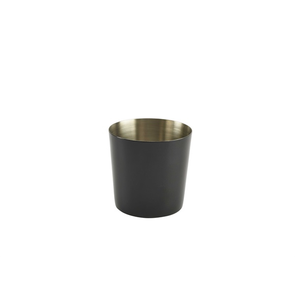 Black Stainless Steel Serving Cup 8.5 x 8.5cm - SKU: SVC8BK