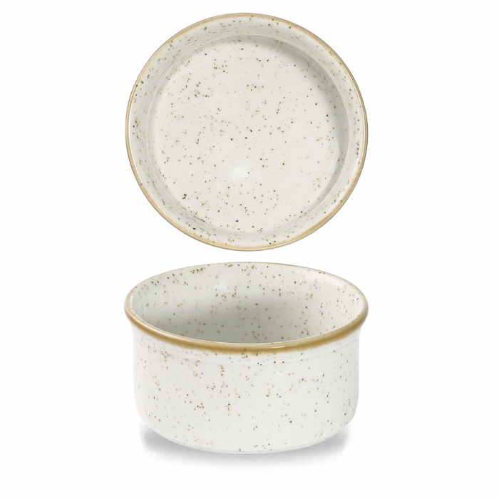 Stonecast Barley White  Large Ramekin 3 1/2" Box 24