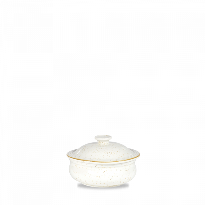 Stonecast Barley White  Lidded Stewpot 15Oz Box 6