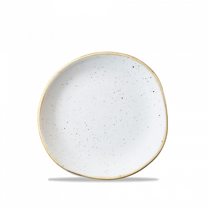 Stonecast Barley White Round Trace Plate 7 1/4" Box 12