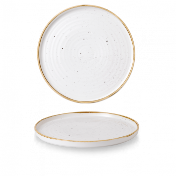 Stonecast Barley White  Walled Plate 11" Box 6