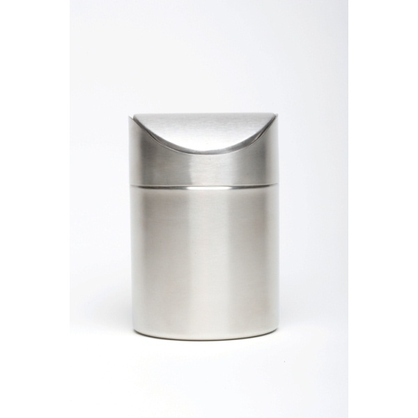 S/St Table Bin 17cm High x 11.5cm Dia - SKU: TABIN-1611