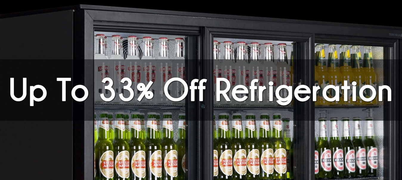 Up to 33% off Commercial Refrigeration - Commercial fridges and freezers for restaurants, bars, pubs, cafes